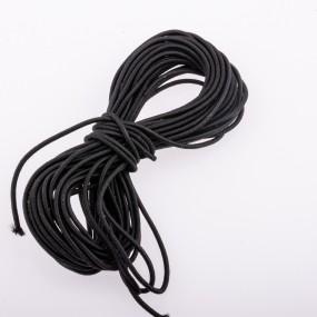 Elastisches Spannband  (Ø 1,5 mm), schwarz